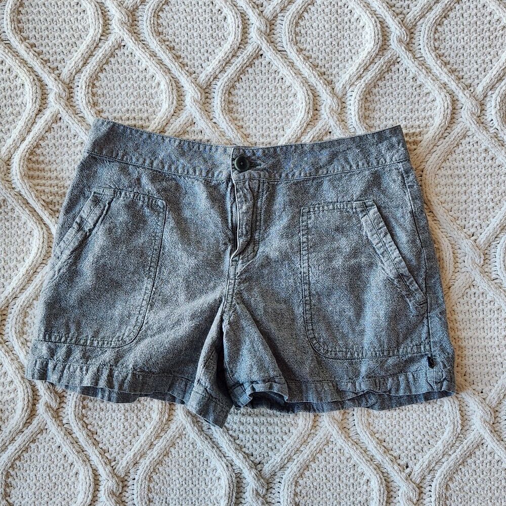 United by Blue Hemp/ Cotton Chino Shorts Size S - Heather Green